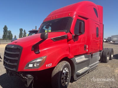 2020 Freightliner Cascadia 126 6x4 T/A Sleeper Truck Tractor (Inoperable)