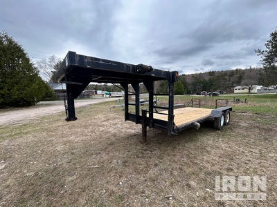 16 ft T/A Gooseneck Remolque Portamaquinaria