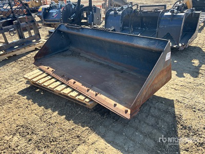 Cat 72 in Skid Steer Bucket