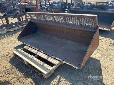 72 in Skid Steer Bucket