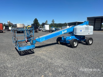 2017 Genie S40 4WD Diesel Plataforma Elevadora Telescópica