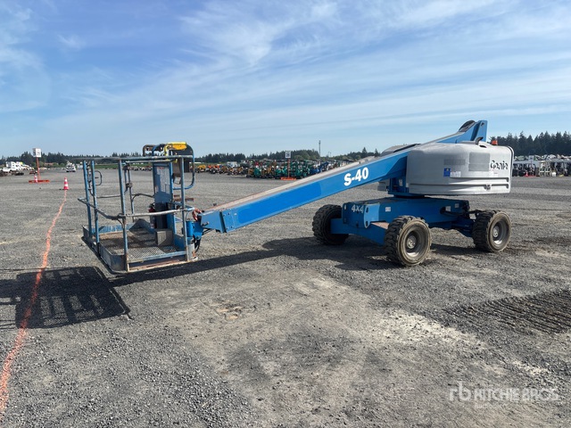 2017 Genie S40 4WD Diesel Telescopic Boom Lift | Ritchie Bros. Auctioneers