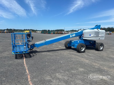2017 Genie S-40 4WD Diesel Telescopic Boom Lift