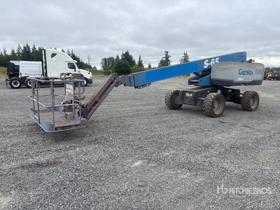 2017 Genie S-65 4WD Diesel Plataforma Elevadora Telescópica