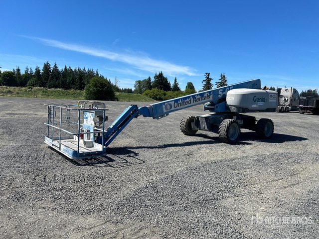 2017 Genie S-65 4WD Dual Fuel Telescopic Boom Lift