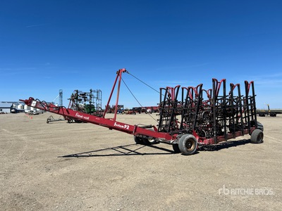 1984 Flexi-Coil S92 40 ft Mid Empacadora de grada