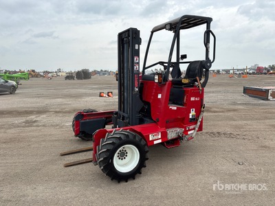 2015 Moffett M855.3 5500 lb 3x3 Truck Mounted Forklift