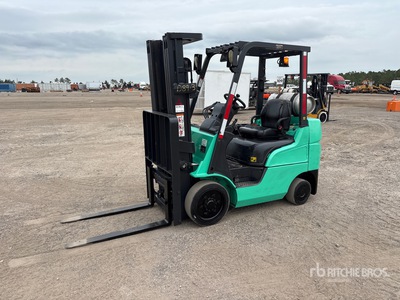2016 Mitsubishi FGC25N 4750 lb Cushion Tire Forklift
