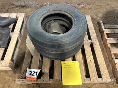 Quantity of (2) Firestone 7.5-15 Pneus (Unused)