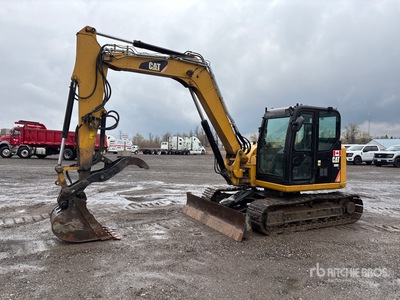 2015 Cat 308E2 CR Pelle Hydraulique sur Chenilles