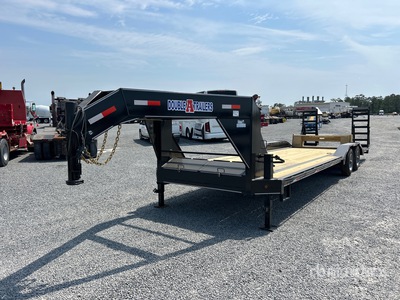 2026 Double A 10228S10KGN 28 ft T/A Gooseneck Plant Trailer (Unused)