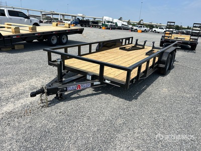 2026 Double A 8318T52 18 ft T/A Plant Trailer (Inoperable)