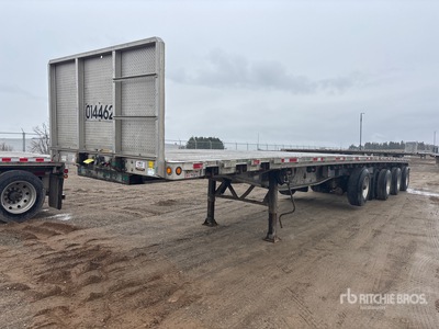 2009 Manac 48 ft Quad/A Przyczepa płaska