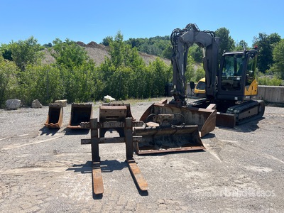 2016 Mecalac 10 MCR Pelle Sur Chenilles Tracked Excavator