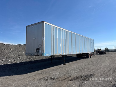1995 Wabash 53 ft x 102 in T/A Van Trailer
