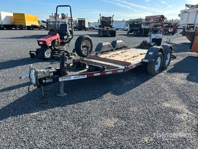 2019 MMDI 10 ft T/A Equipment Trailer
