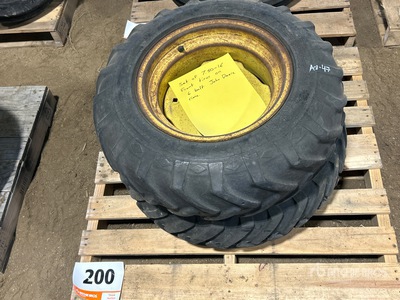 Quantity of (2) Goodyear 7.50-16 Pneus