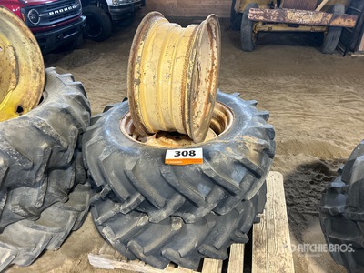 Quantity of (2) Farm Grip 13.6-26 / 12-26 Pneus