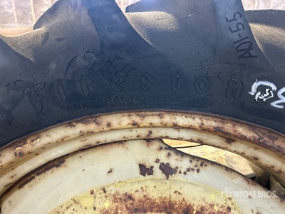 Quantity of (4) Firestone (2) Goodyear 11.2-34, (2) Firestone 10-34 Fits 40T, MT, 420, 430 Tires