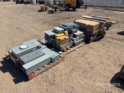 Quantity of (3) Pallets of Electrical Panels