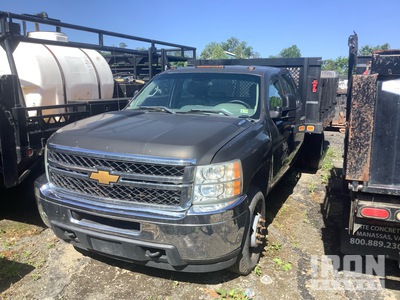 2012 Chevrolet Silverado 3500HD 4x2 Extended Cab Flatbed Truck