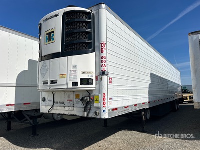 2018 Utility 3000R 53 ft x 102 in T/A Refrigerated Trailer