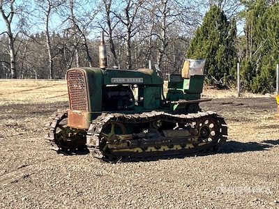 1961 John Deere Crawler 1010 Tractor de Cadenas Antiguo