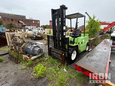 1978 Clark C500YS80D 8000 lb 800 lbs Diesel Forklift