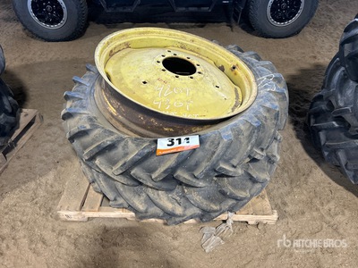Quantity of (2) Goodyear 11.2 - 34 Fits 420T, 430T, MT, 40T Pneus