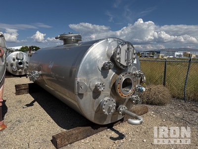 2009 Berlie - Falco 8300 L Stationary Stainless Steel Water Tank