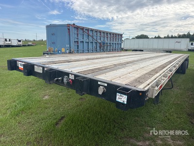 2019 Great Dane FLP-0024-00048 48 ft T/A Spread Axle مقطورة مسطحة