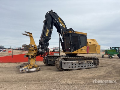 2013 Tigercat 870C を見 Feller Buncher - Track