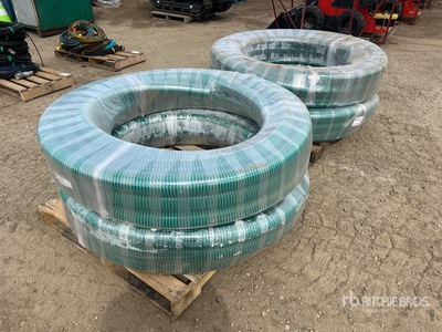 Quantity of (4) Suction Water Hose (Unused)