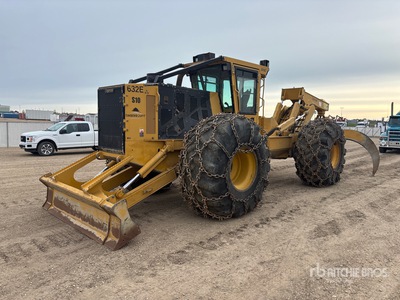 2018 Tigercat 632E 4x4 Débardeuse