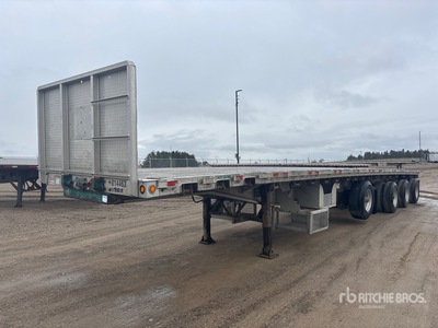 2009 Manac 10448b03 48 ft Quad/A Przyczepa płaska