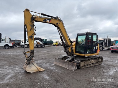 2013 Cat 308E2 CR Pelle Hydraulique sur Chenilles