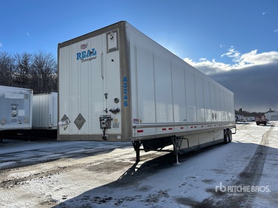 2017 Wabash DVLSH 53 ft x 102 in T/A Van Trailer