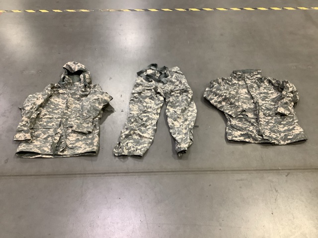 (14) Cold Weather Parkas, (21) Pairs of Cold Weather Trousers & Assorted Items