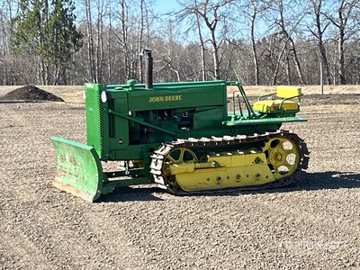 1947 John Deere Crawler MC Tractor de Cadenas Antiguo