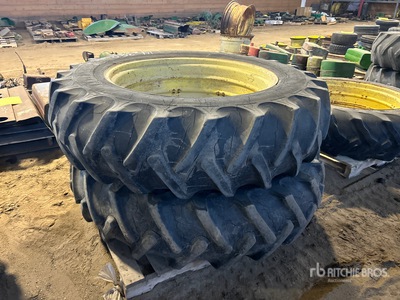 Quantity of (2) Co op 16.9-38 Tires