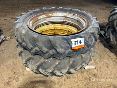 Quantity of (2) Goodyear 13.6-38 Pneus
