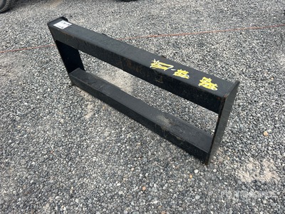 All-Star Skid Steer Attachment Mounting Plate (Unused)