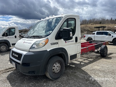 2019 Ram Promaster 3500 Cab and Chassis (Inoperable)