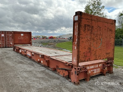 40 ft Flat Rack Lagercontainer