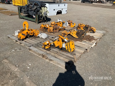 Quantity of (6) Pallets of Harrington 20 Ton Chain Hoist