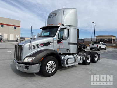 2018 Peterbilt 579 6x4 T/A Day Cab Truck Tractor