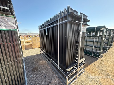 Quantity of (30) 2026 KJ K0710-30 10 ft x 7 ft Powder Coated Fencing