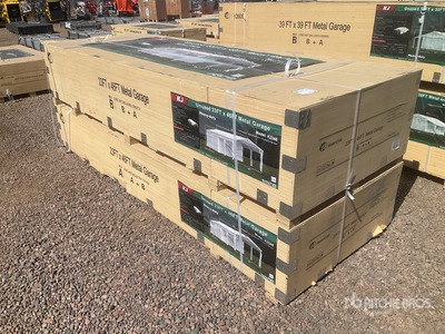2026 KJ K2346 Metal Garage Shed (Unused)