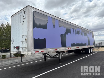 1996 Wabash 48 ft x 96 in Sliding T/A Van Trailer
