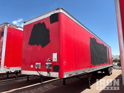 1999 Utility VS2DC 45 ft x 102 in Sliding T/A Van Trailer